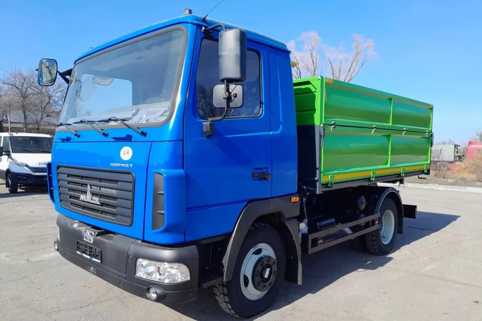 Виготовлено новий самоскид КОШМАНІВЕЦЬ 5 тонн на давальницькому шасі, фото 3