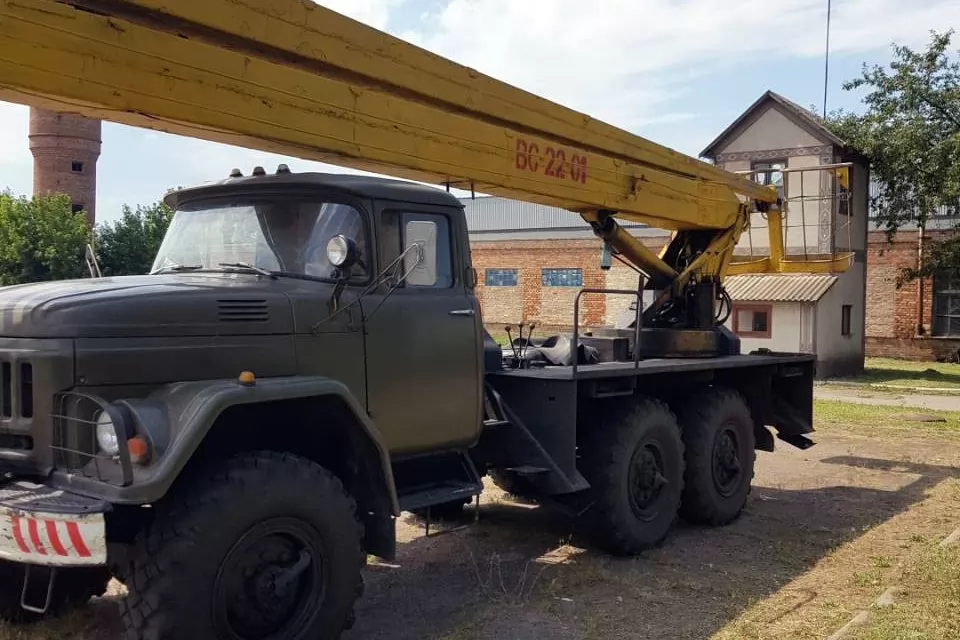 Техкомплект виконав капремонт ліктьового автогідропідйомника ВС-22-01 на базі ЗІЛ-131, фото 23