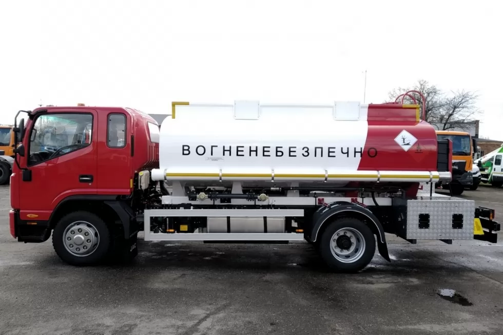 Для клієнта AGSOLCO-Ukraine зроблено паливозаправник із новою кубатурою - 8 м<sup loading=