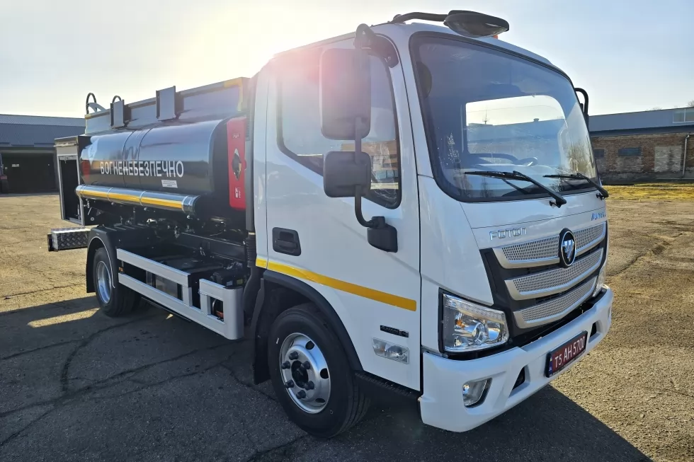 Черговий спільний проєкт з офіційним дистриб`ютором FOTON в Україні: виготовлено новий автопаливозаправник APZ-5.0, фото 8