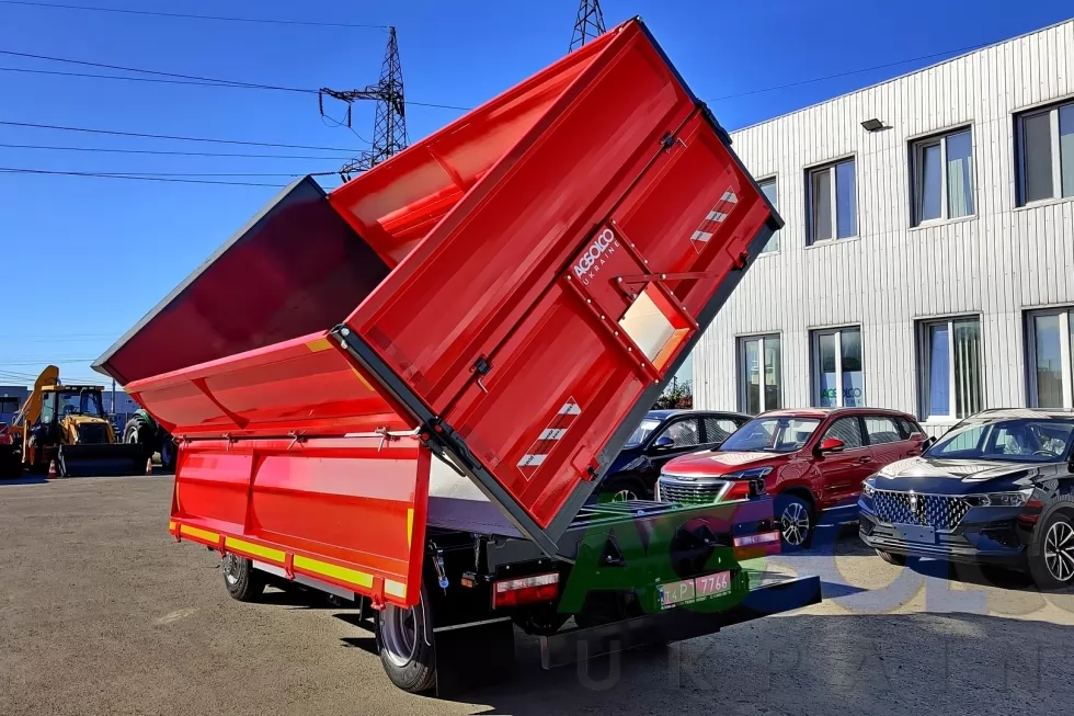 Виготовлено самоскид з надставними бортами на базі JAC N82, фото 15