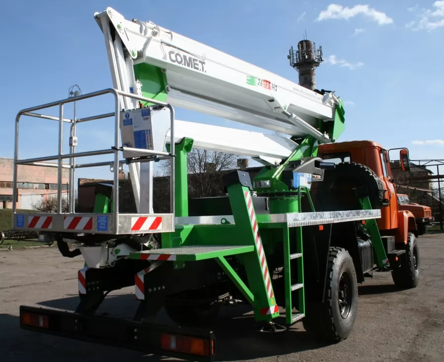 Виконано монтаж автогідропідйомників Comet на шасі КрАЗ, фото 4