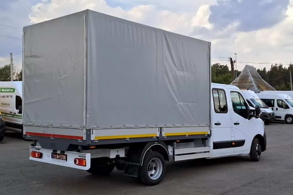 Виготовлено бортовий автомобіль RENAULT MASTER з особливостями в конструкції платформи, фото 7