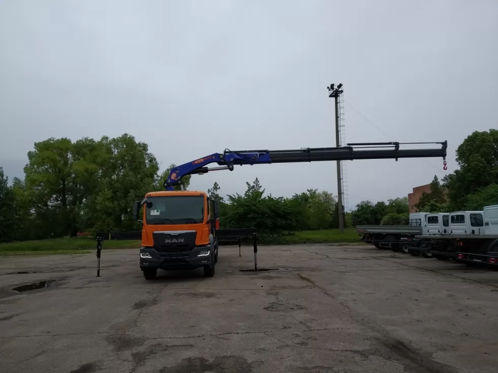 ГК АВТОСТРАДА - власник шести бортових платформ з КМУ PM 47.5 на базі MAN TGS 33.440, фото 6