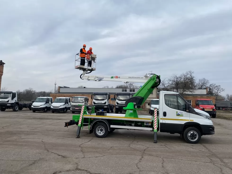 На полтавському виробництві відбулось навчання керуванням автовишкою для одного з замовників, фото 20