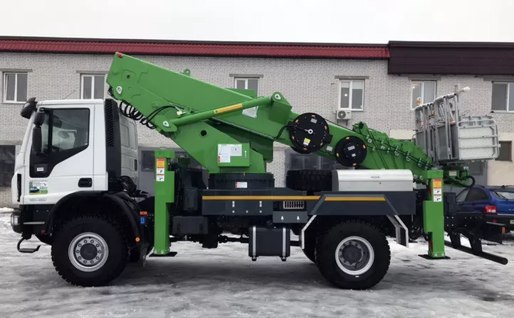 Південнокорейські автовишки Hansin із робочою висотою 35 м вирушили до свого покупця у Рівному, фото 5