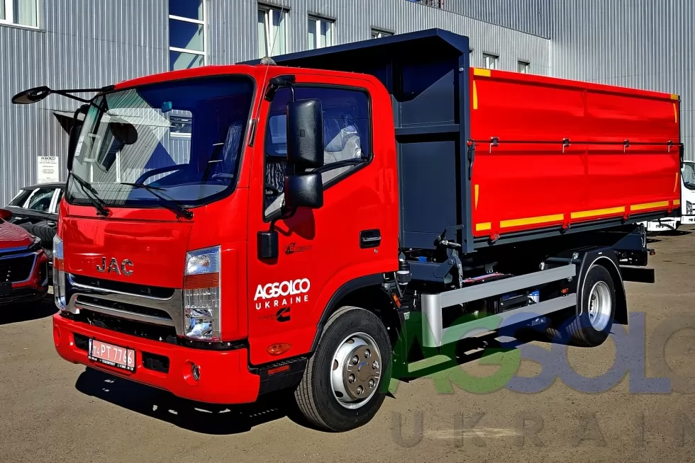 Виготовлено самоскид з надставними бортами на базі JAC N82, фото 14