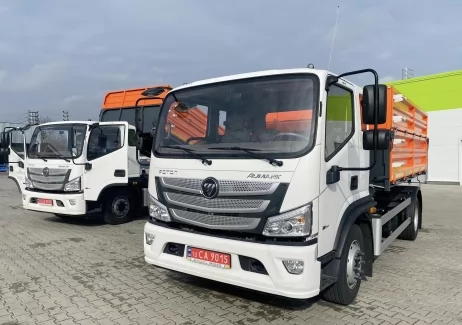 Наш партнер ЕРІДОН ТЕХ відвантажив 2 самоскиди та автопаливозаправник на базі FOTON Aumark