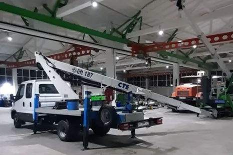 Виконали ремонт автовишки CTE LIFT 187