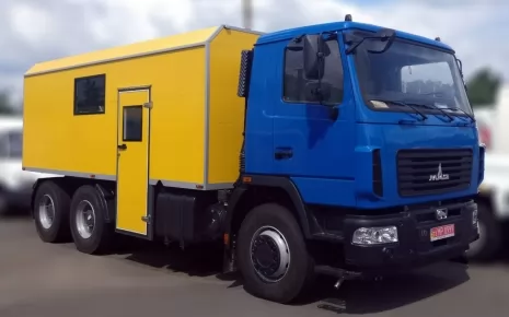 Завершено виробництво нового вахтового автобуса на базі МАЗ-6312С3