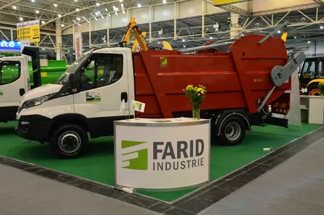 Сміттєвози Farid - вже в Україні