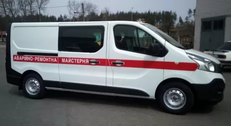 Завершено переобладнання Renault Trafic для спецавтомобіля аварійно-ремонтної служби