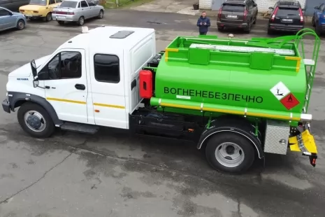 Виготовлено новий автопаливозаправник на базі шасі БЕЛАВА (Gazon Next)