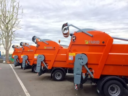 Запчастини та комплектуючі до сміттєвозів Farid в Україні.