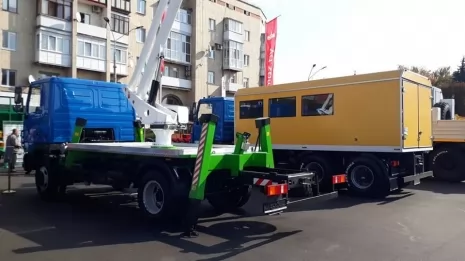 У Житомирі відбувається виставка великогабаритних машин спільного виробництва Україна-Білорусь