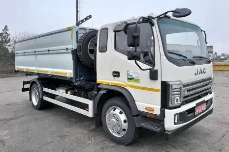 Вперше виготовлено самоскид КОШМАНІВЕЦЬ на базі JAC N120