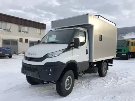 Завершено виробництво спеціалізованої лабораторії на базі повнопривідного автомобіля IVECO