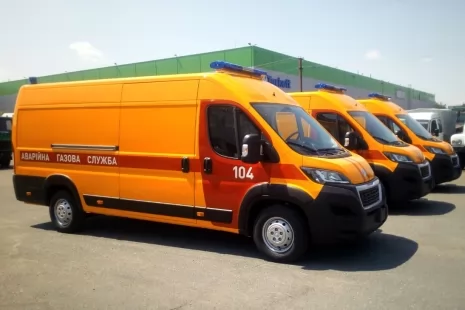 Готова партія автомобілів для ремонтних бригад на базі Peugeot Boxer