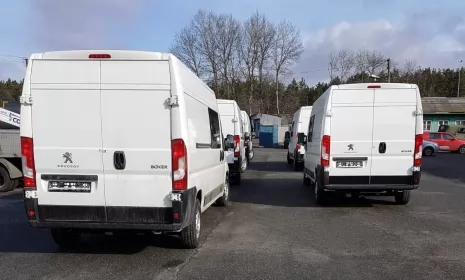 Енергетики отримали чергову партію спецтранспорту на базі Peugeot Boxer