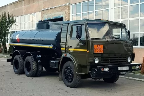 Успішно відновлено автопаливозаправник на базі КАМАЗ-5390.