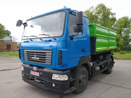 На виробництві Техкомплект виготовили самоскид 6 т на базі МАЗ-4381.